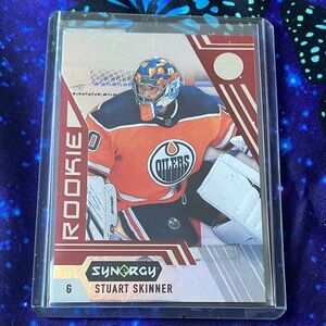 20-21 synergy non-scratched Stewart skinner Hockey Rookie Card - Orange and Blue